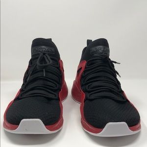 JORDAN FORMULA 23 SNEAKERS Black & Gym Red Sz. 12